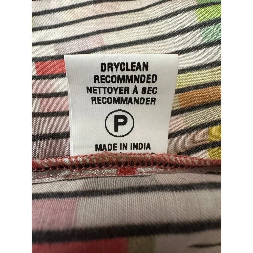 Anthropologie Conditions Apply Top Small Colorful Peasant Boho Poet Cottage - Picture 8 of 14